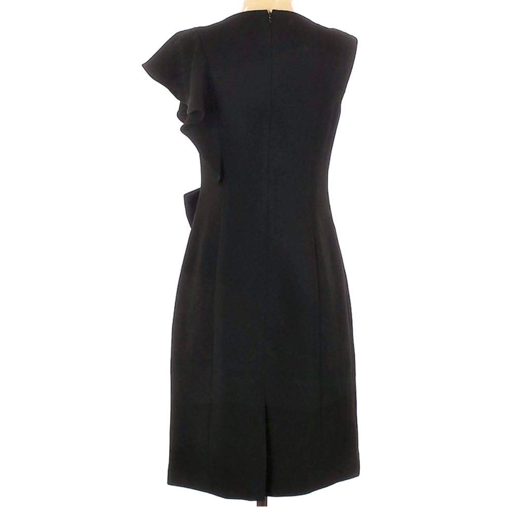 Black one shoulder classic Teri Jon dress - NWOT - 6 - Picture 4 of 7